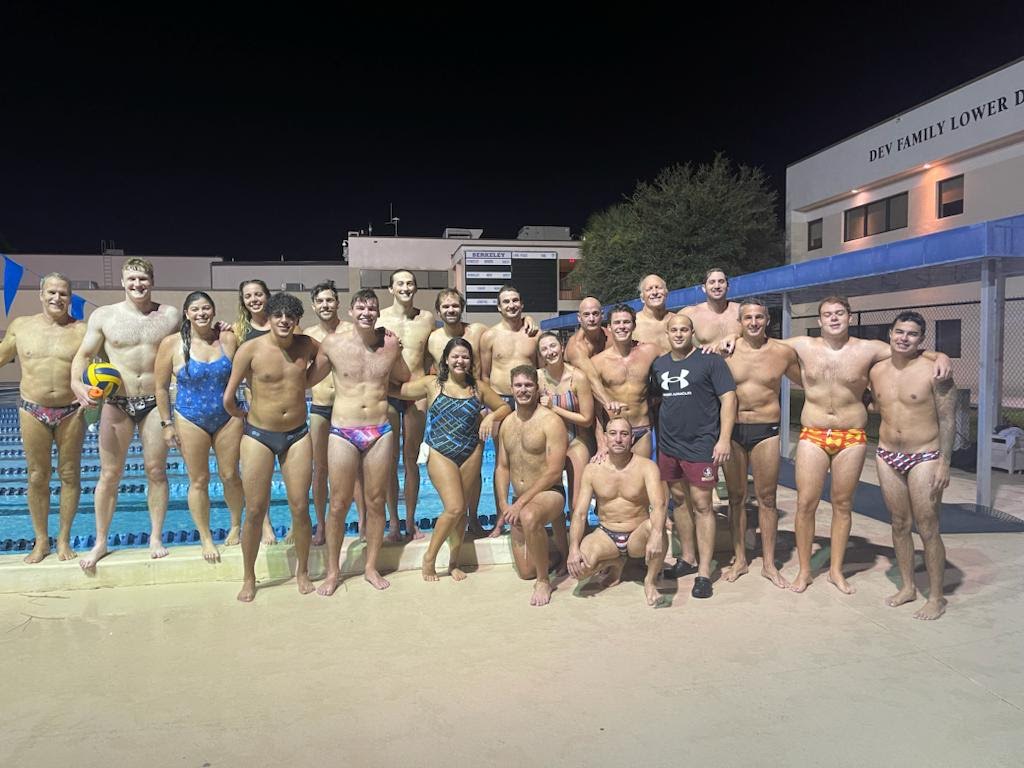 Tampa Water Polo members after practice